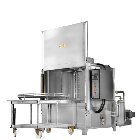 KBN2 (KBN-2 1650) Моечная машина с поворотным столом, фронтальной загрузкой и промывкой